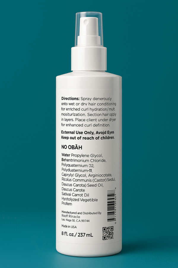 Root Miracle Detox Curl Leave-In – Curl Revival Spray - Image 2
